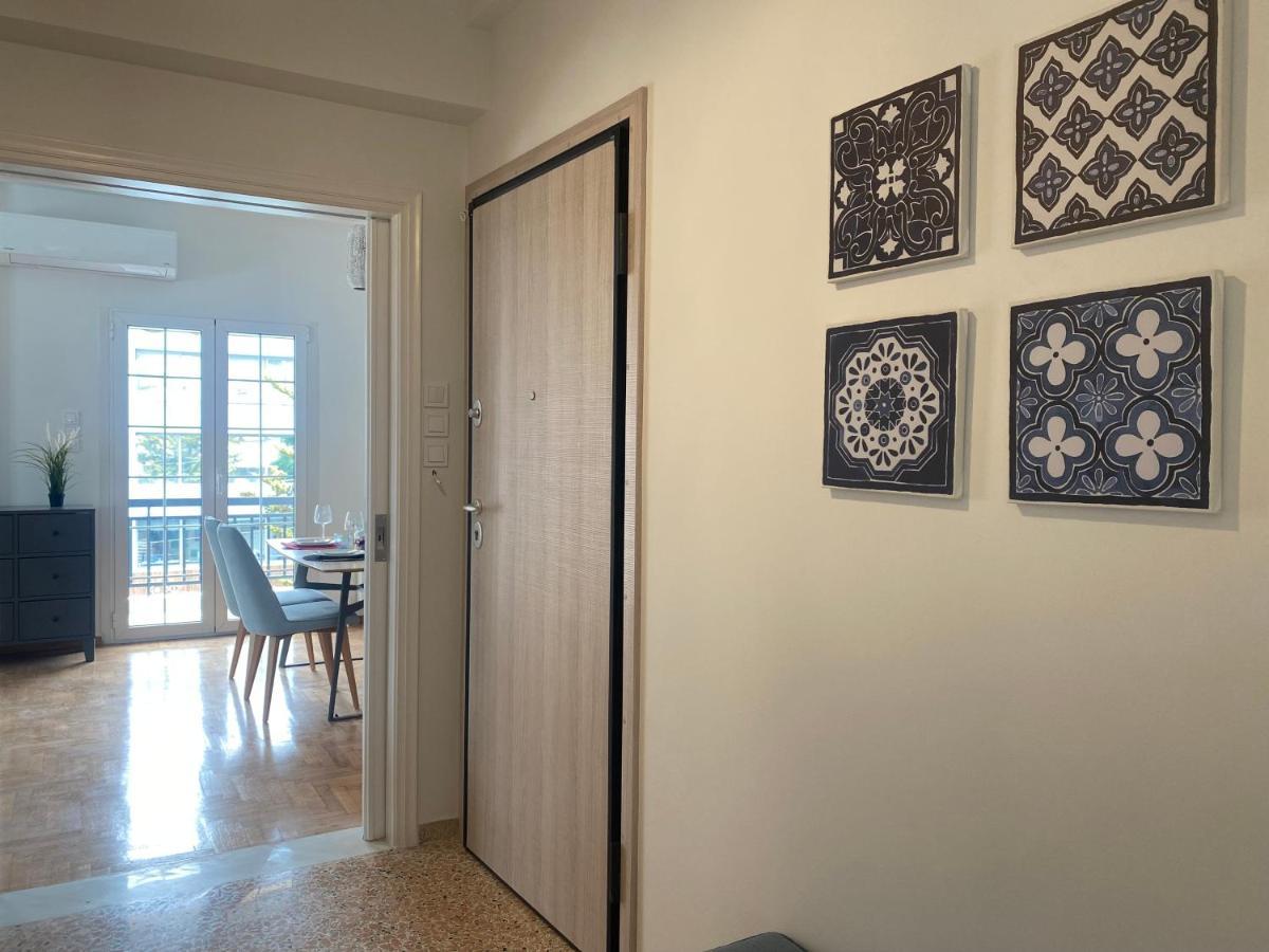 Faliro Comfort Apartment 10 Mins Walking To The Beach Athena Bagian luar foto
