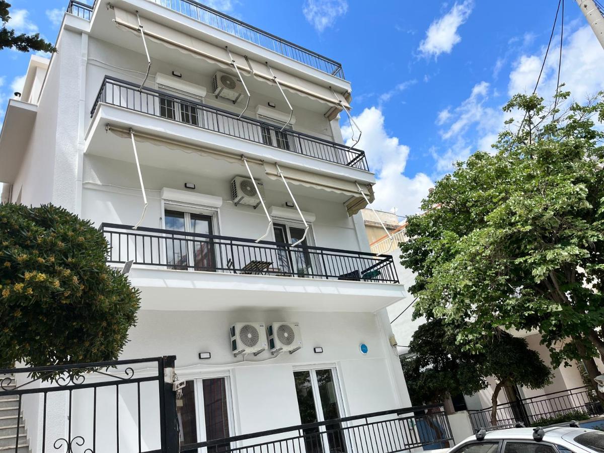 Faliro Comfort Apartment 10 Mins Walking To The Beach Athena Bagian luar foto
